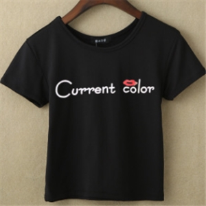 [TS-006] สีดำ / พิมพื์ตัวอักษร Current color